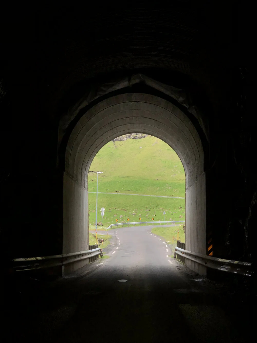 Quite a few tunnels to get there