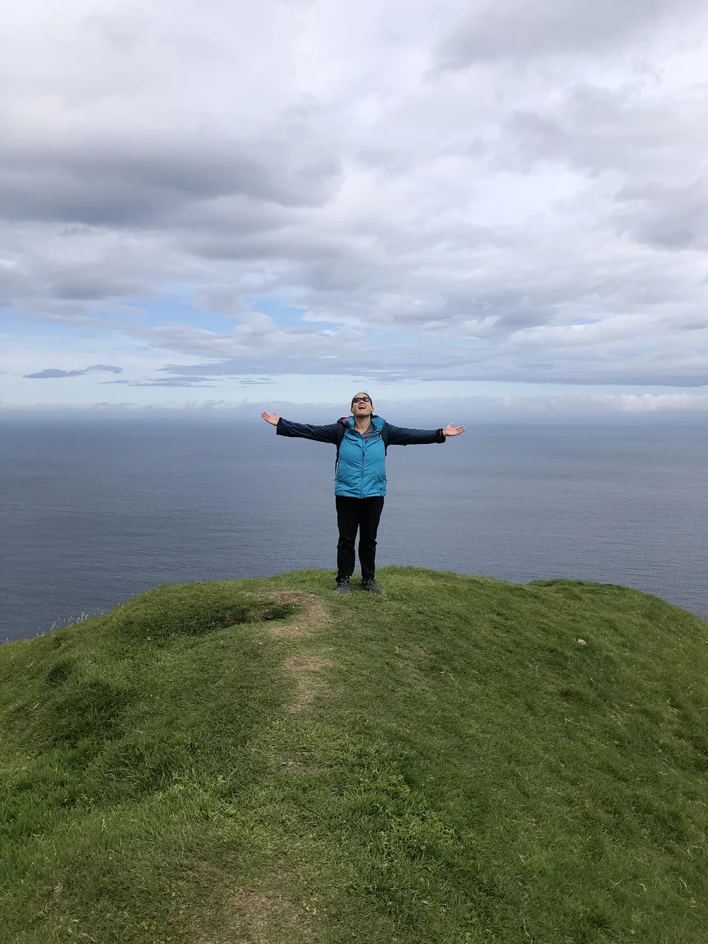 Feeling like the Queen of the World!