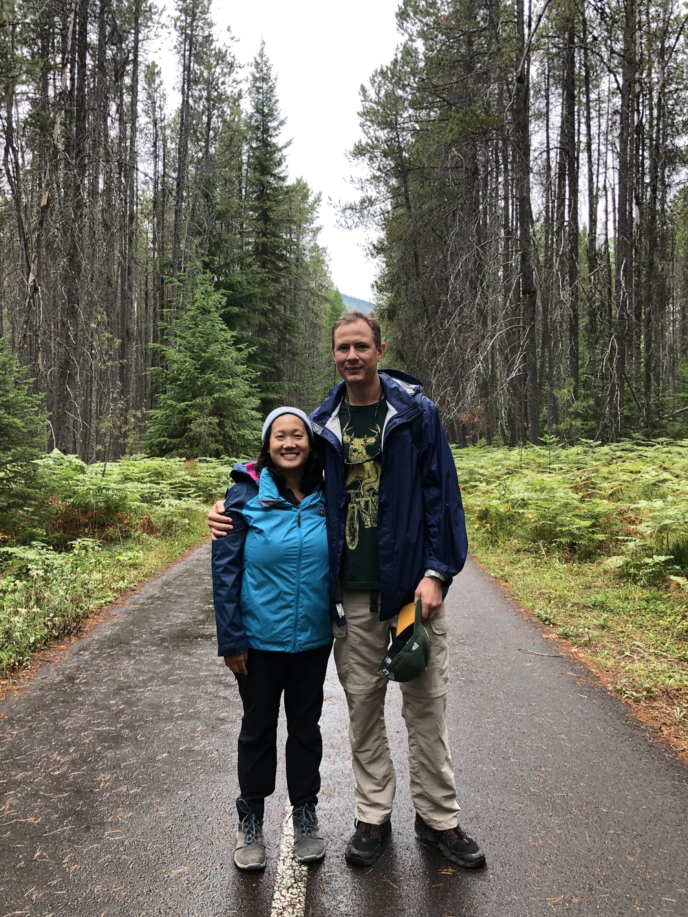 Nice trail to Apgar Village