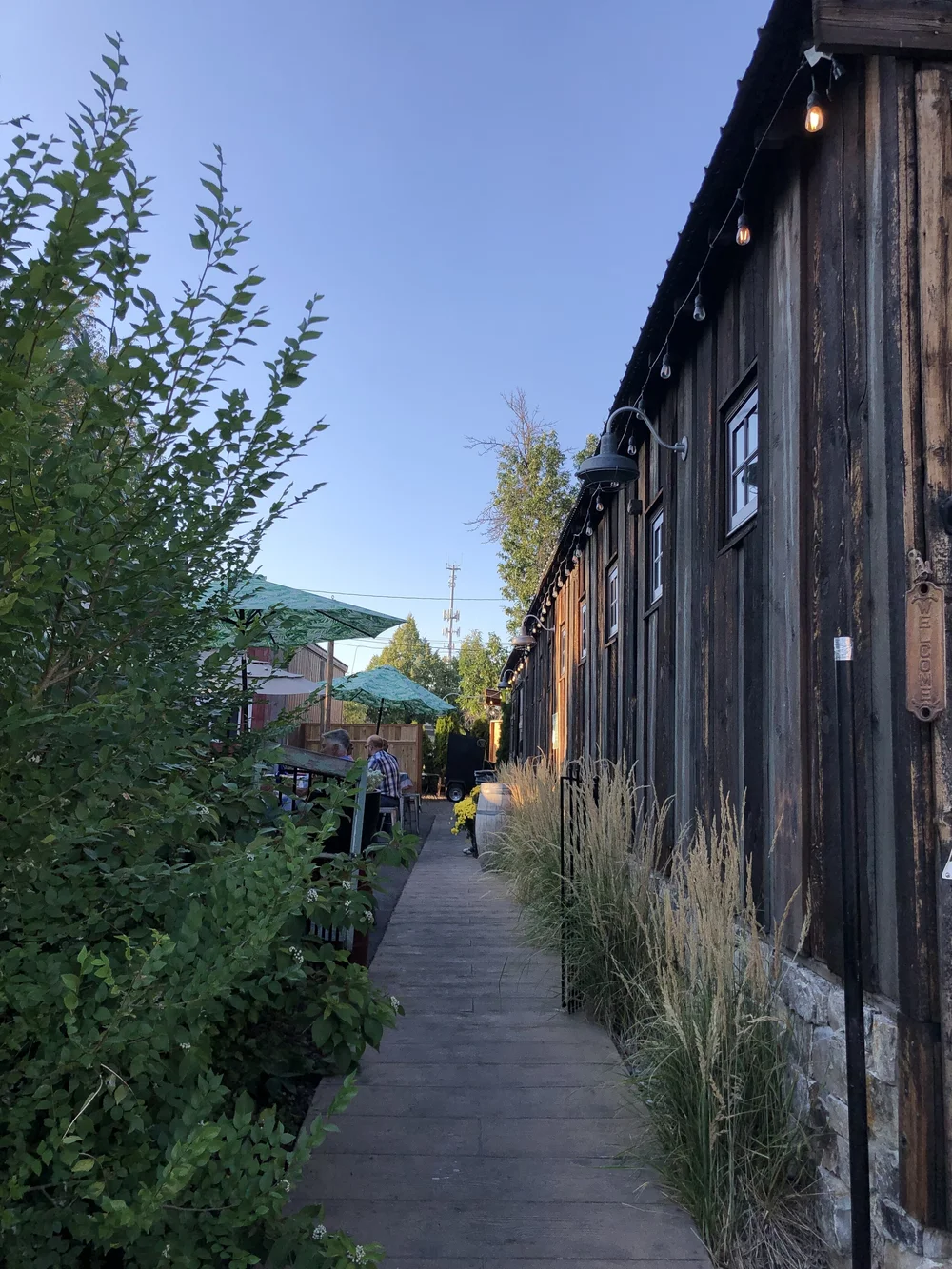 Nice outdoor patio at Desoto Grill