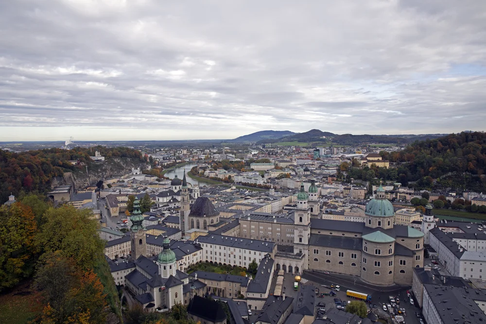 View from Fortress Hohensalzburg 