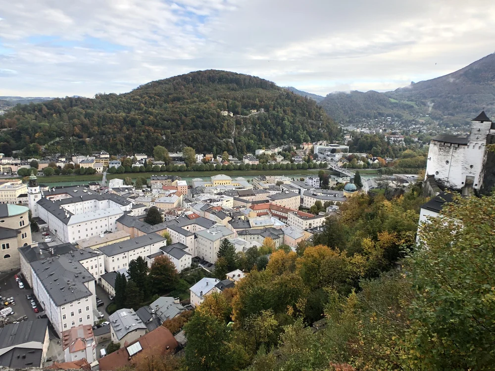 View from Fortress Hohensalzburg 