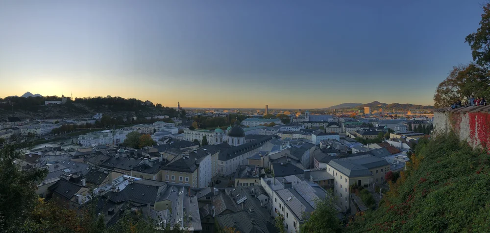 Sunset from Kapuzinerberg