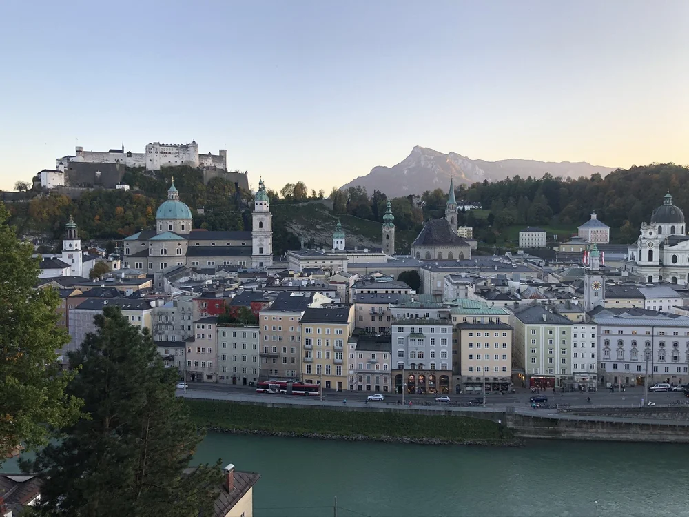 View of the Fortress from Kapuzinerberg