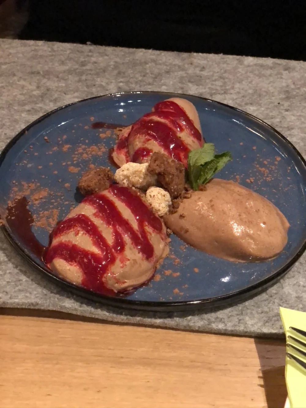 Dessert at Humboldt Restaurant