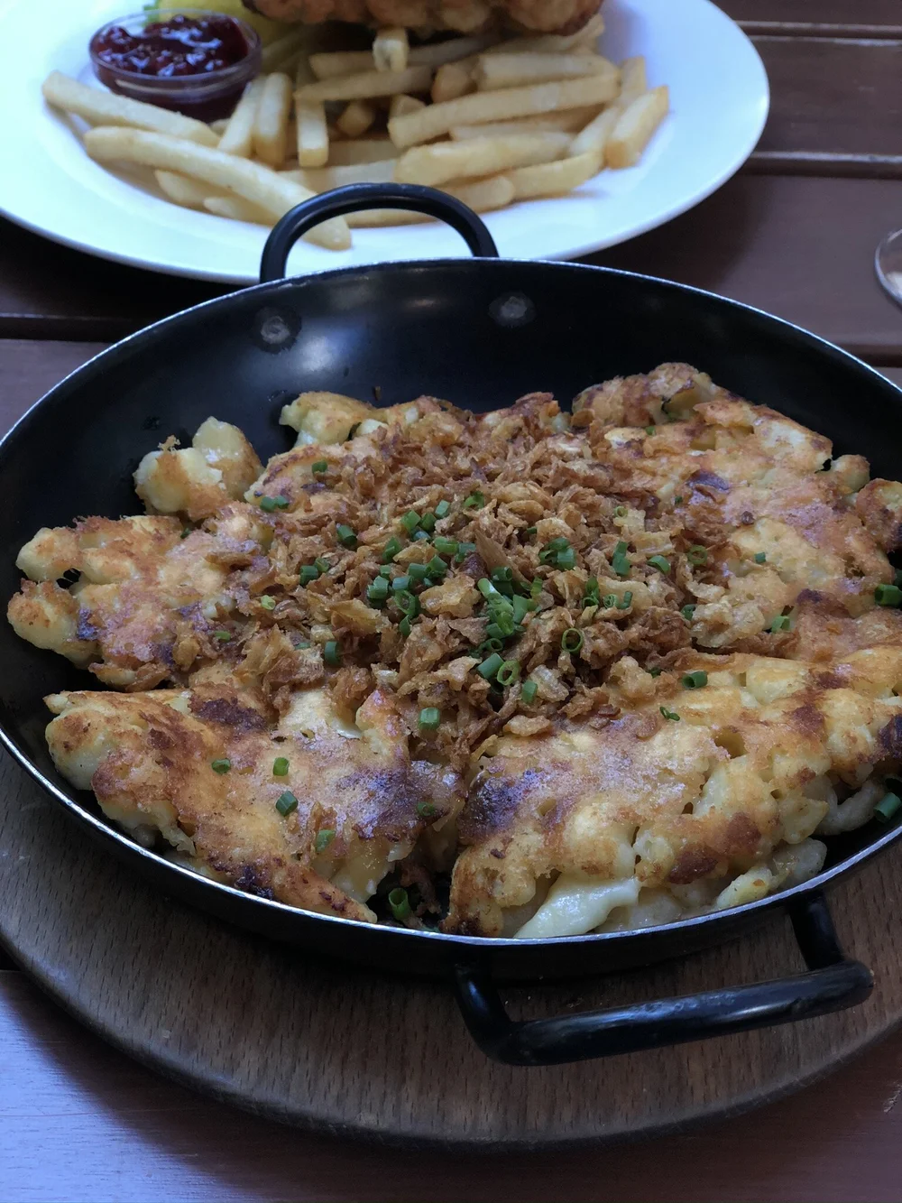 Spätzle at Zum Zirkelwirt