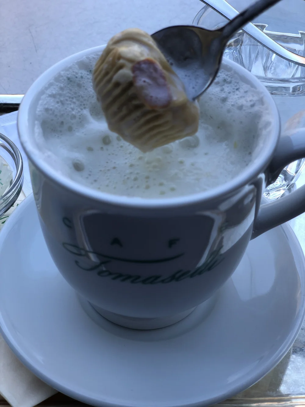 Mozart drink at Cafe Tomaselli
