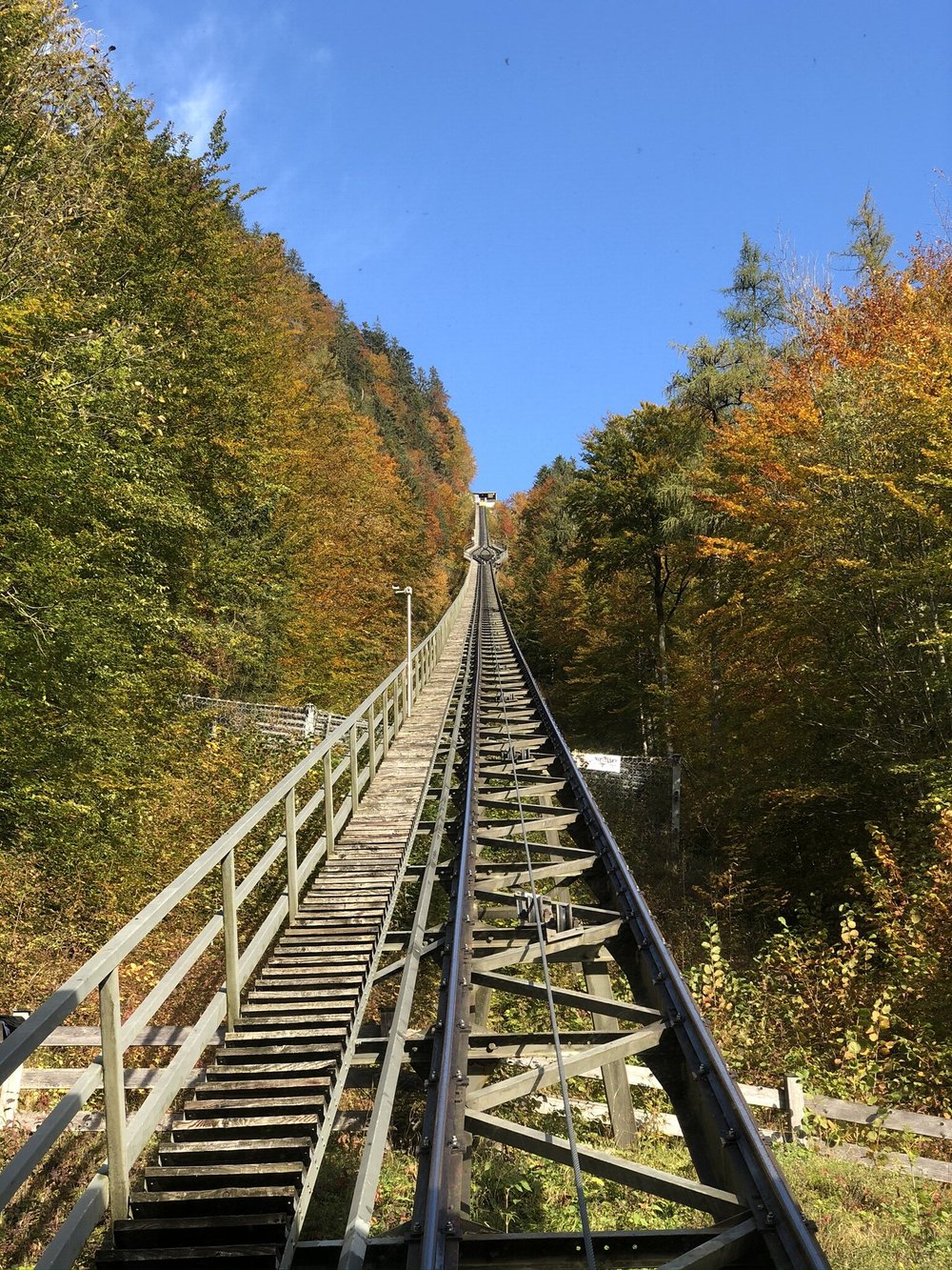 On our way to the Skywalk and Salzwelten