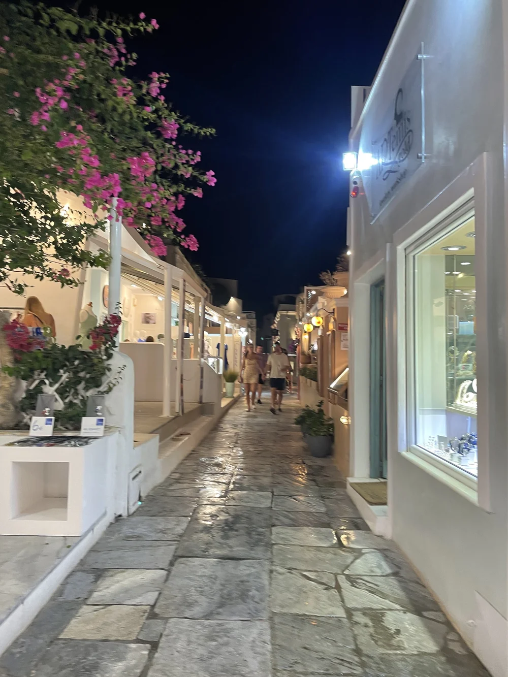 Emptier streets at night