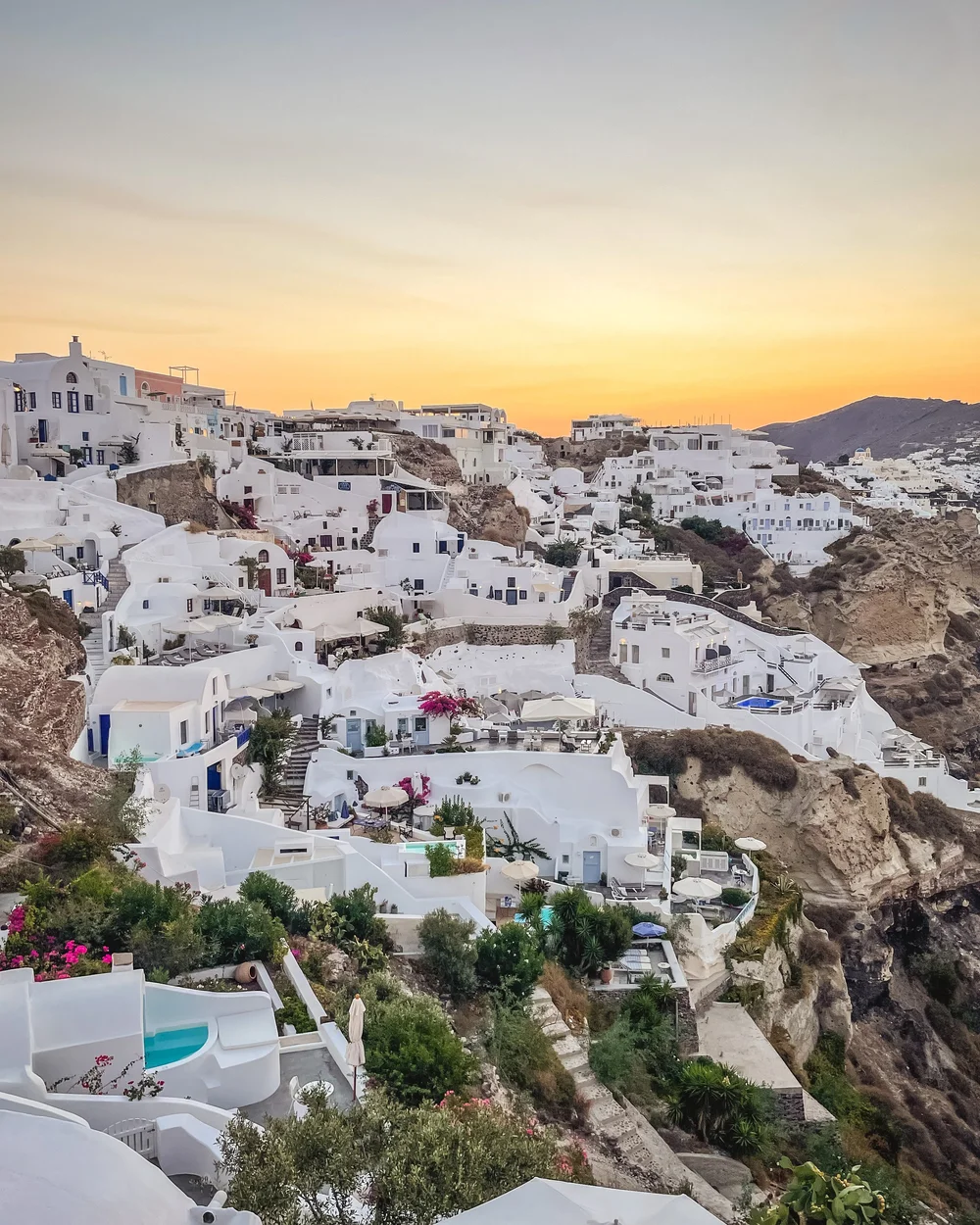 Sunrise from our hotel