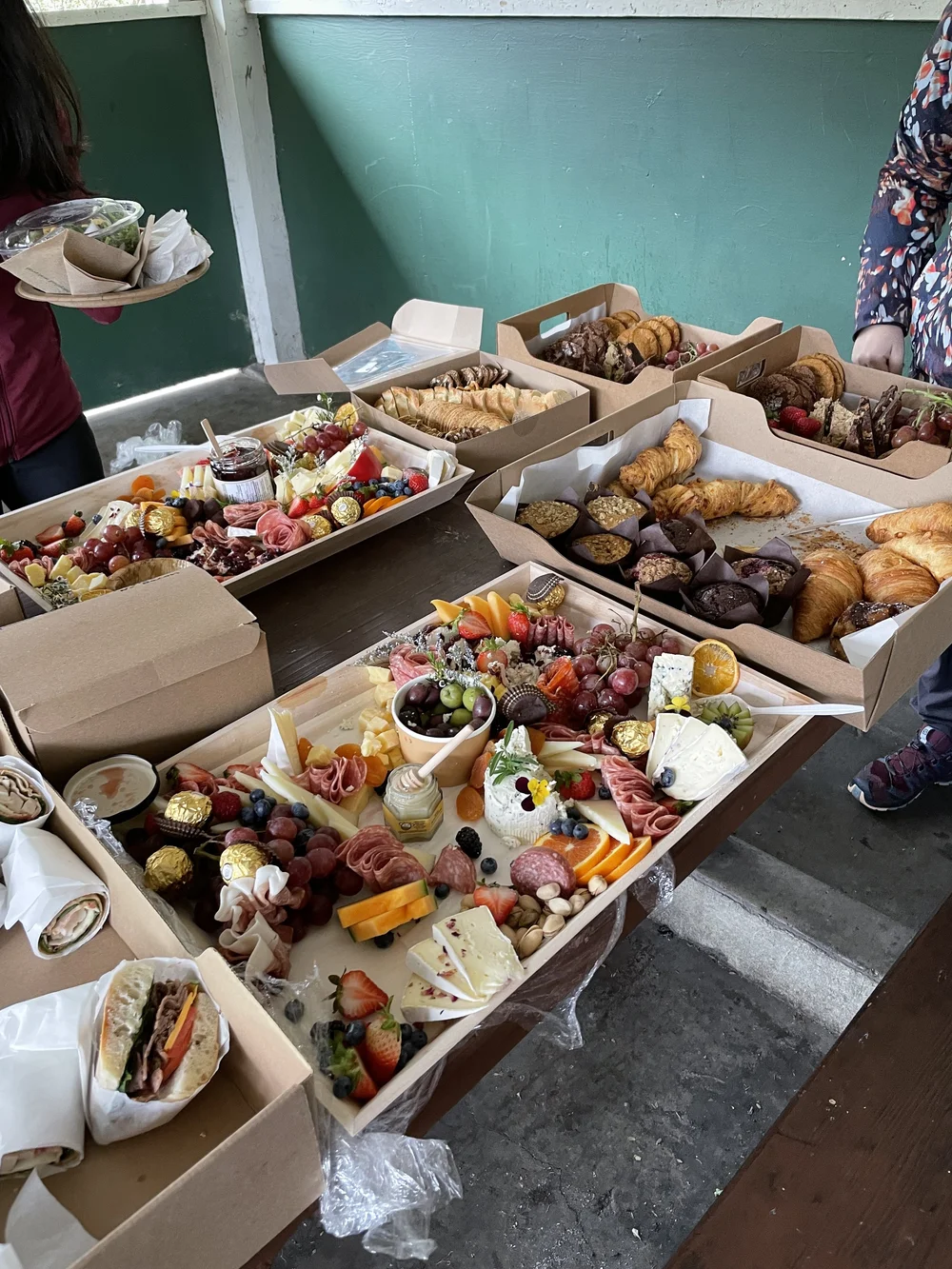 Picnic at Cascade Ponds