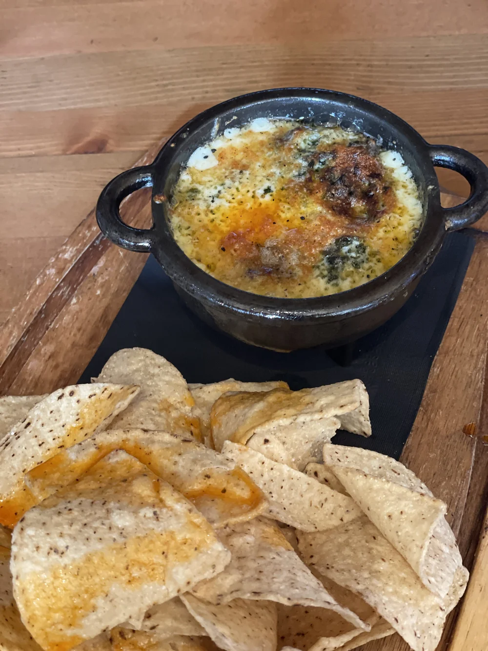 Chips &amp; dip at Bear Street Tavern