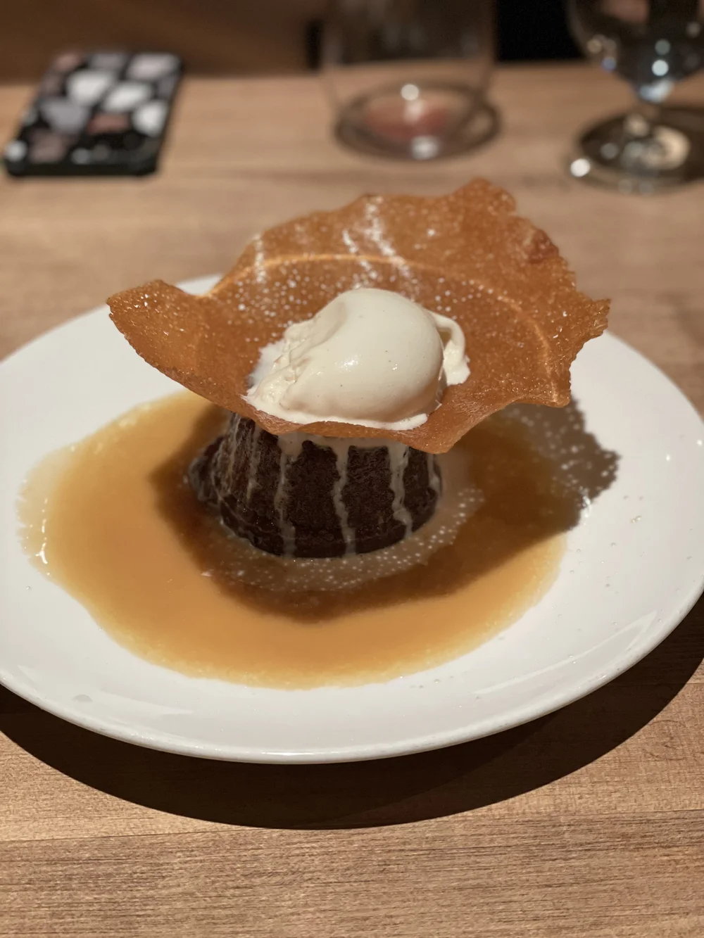 Sticky Toffee Pudding at  SALTLIK