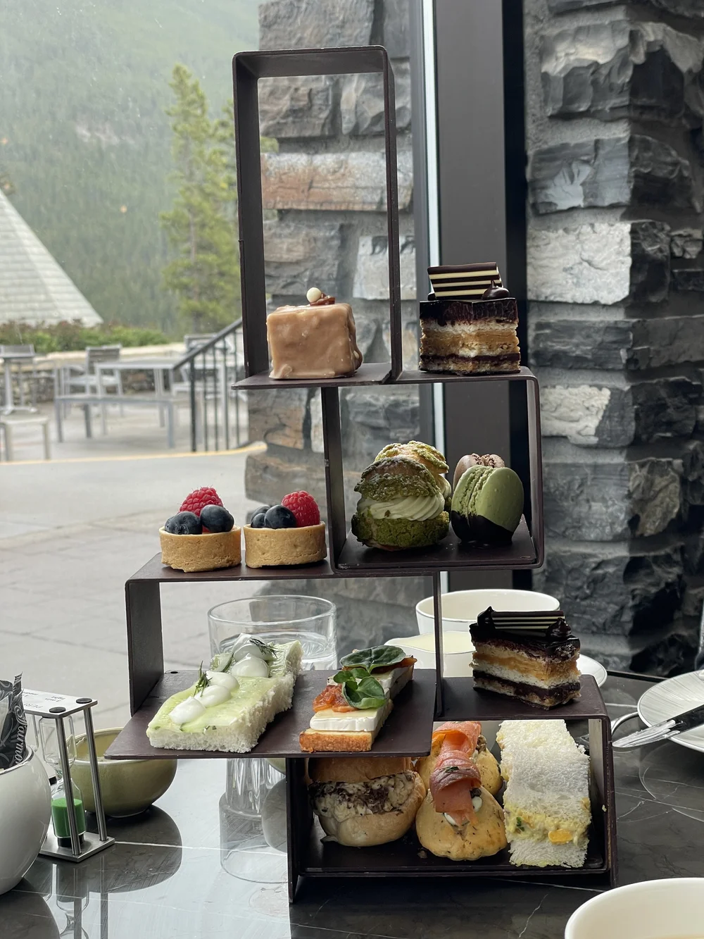 Afternoon tea at Rundle Bar