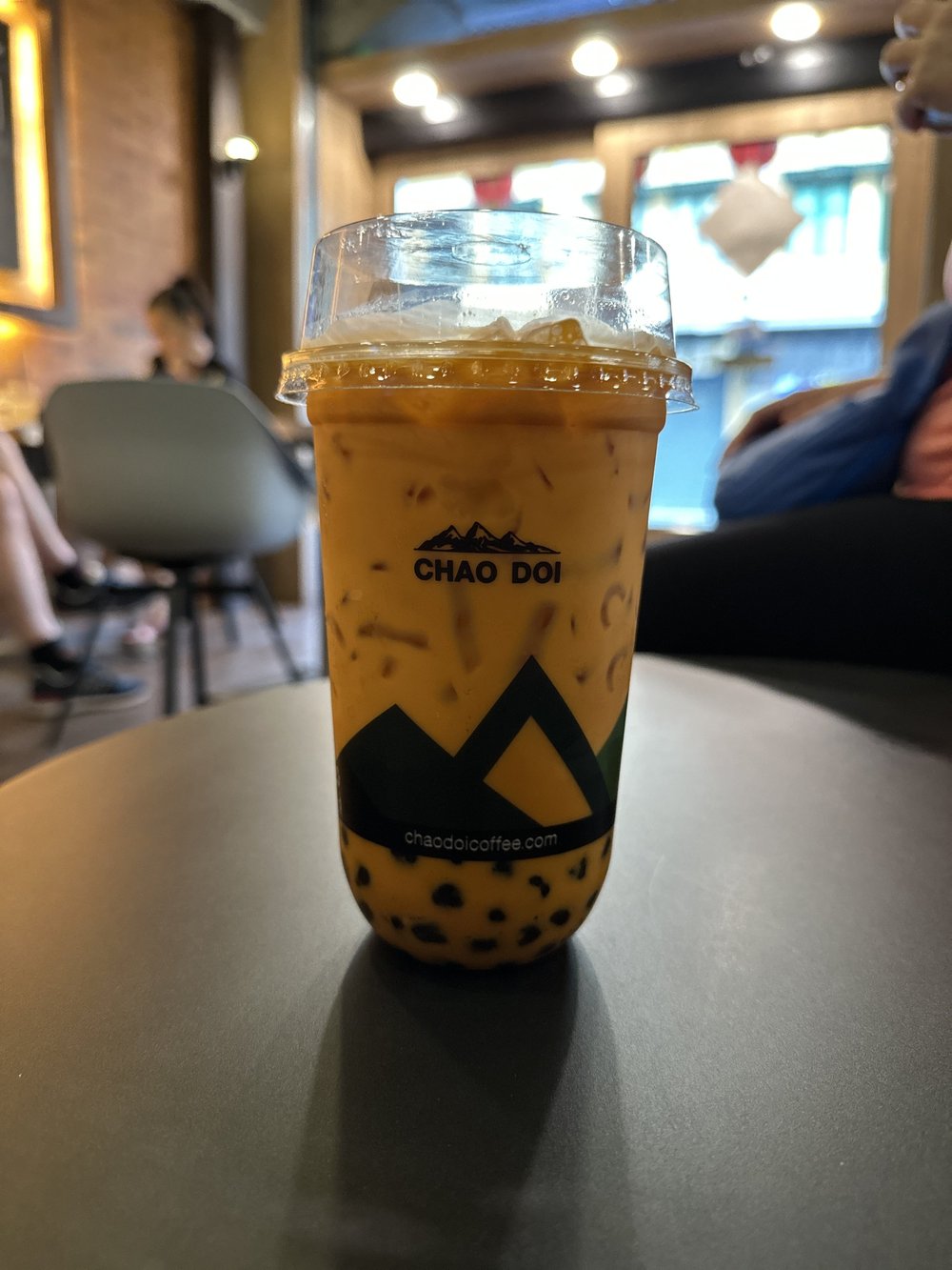 Thai tea at Chao Doi