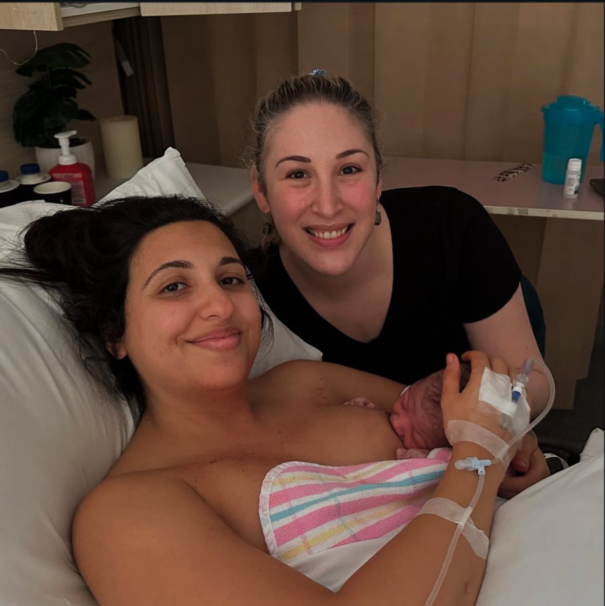 Sydney doula client breastfeeding and birth support 