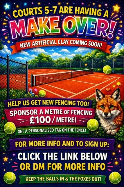Court Make-Over Fundraising Appeal 