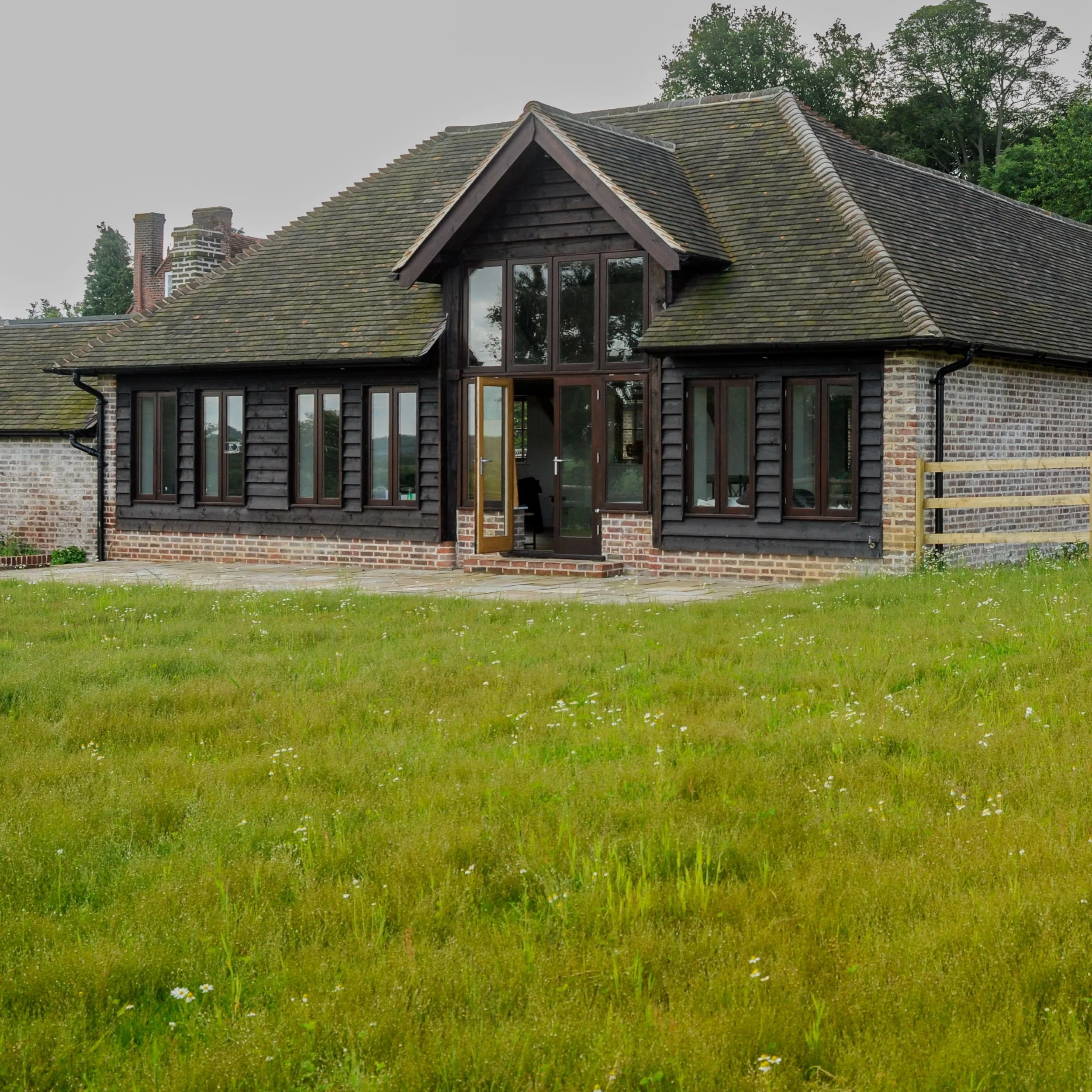 How the garden looked before