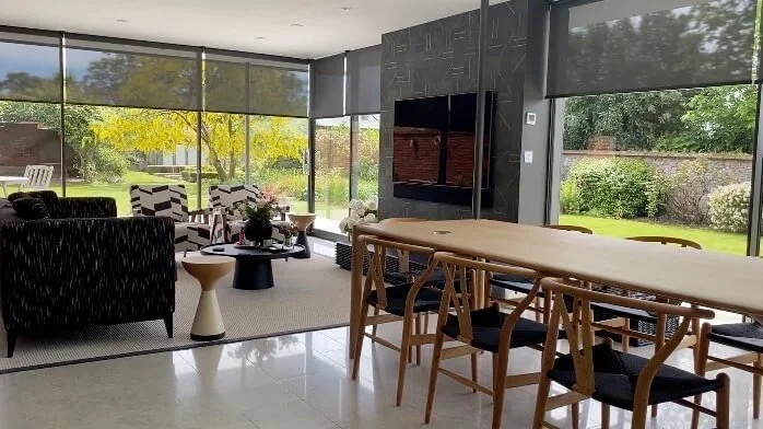 Devon Wire-Free Roller Blind Project