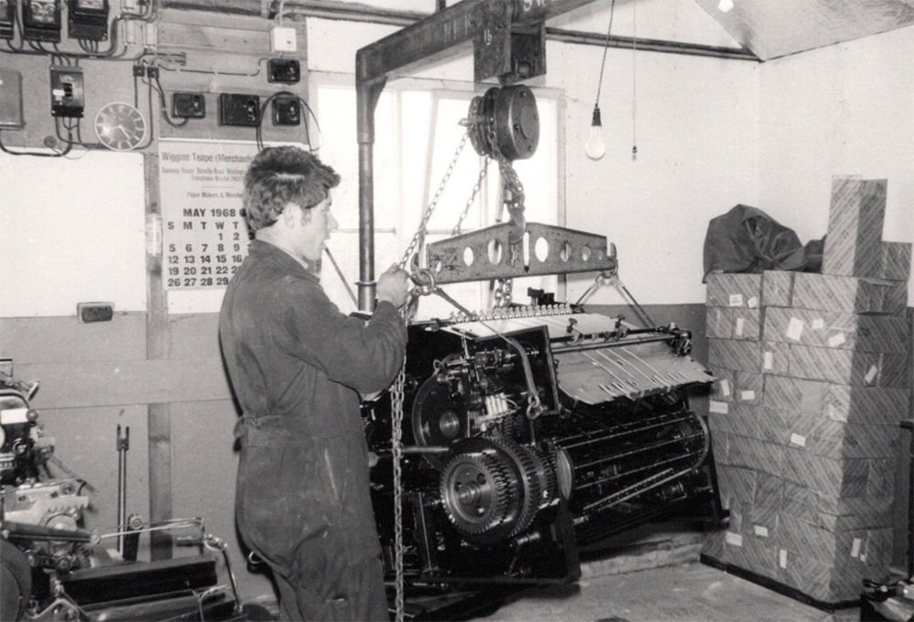 State of the art: A 10 x 15 Heidelberg Automatic Platen Press is installed in the new North Road premises