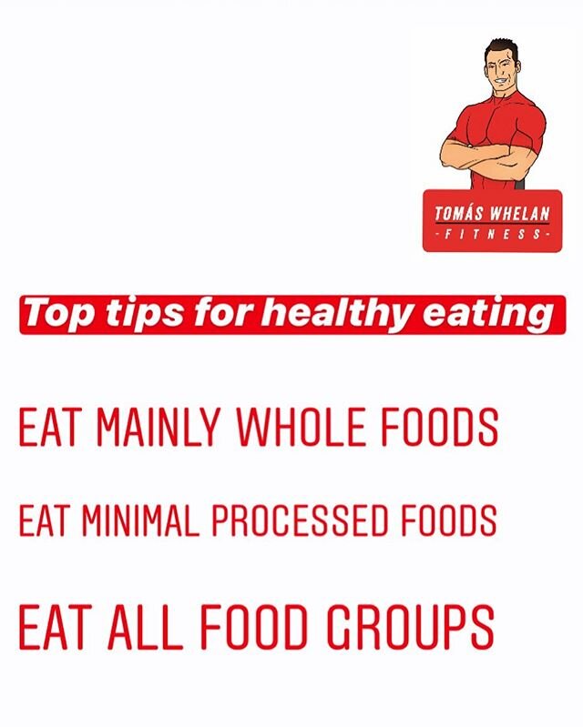 You won&rsquo;t go wrong following these simple steps 🙌

#tomaswhelanfitness

#healthy #healthylifestyle #food #nutrition #flyefitgeorgesstreet #flyefit #personaltrainer #coach #keepitsimple #exercise #eateateat #dublinfitfam #dublinfitness #irishfi