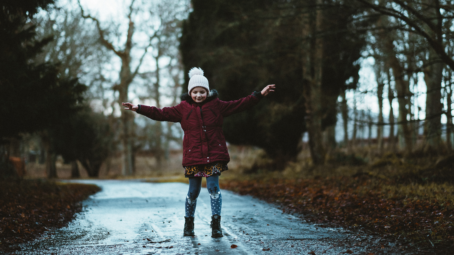 Scotland-Midlothian-Penicuik-Shooting with Monica and Lukasz