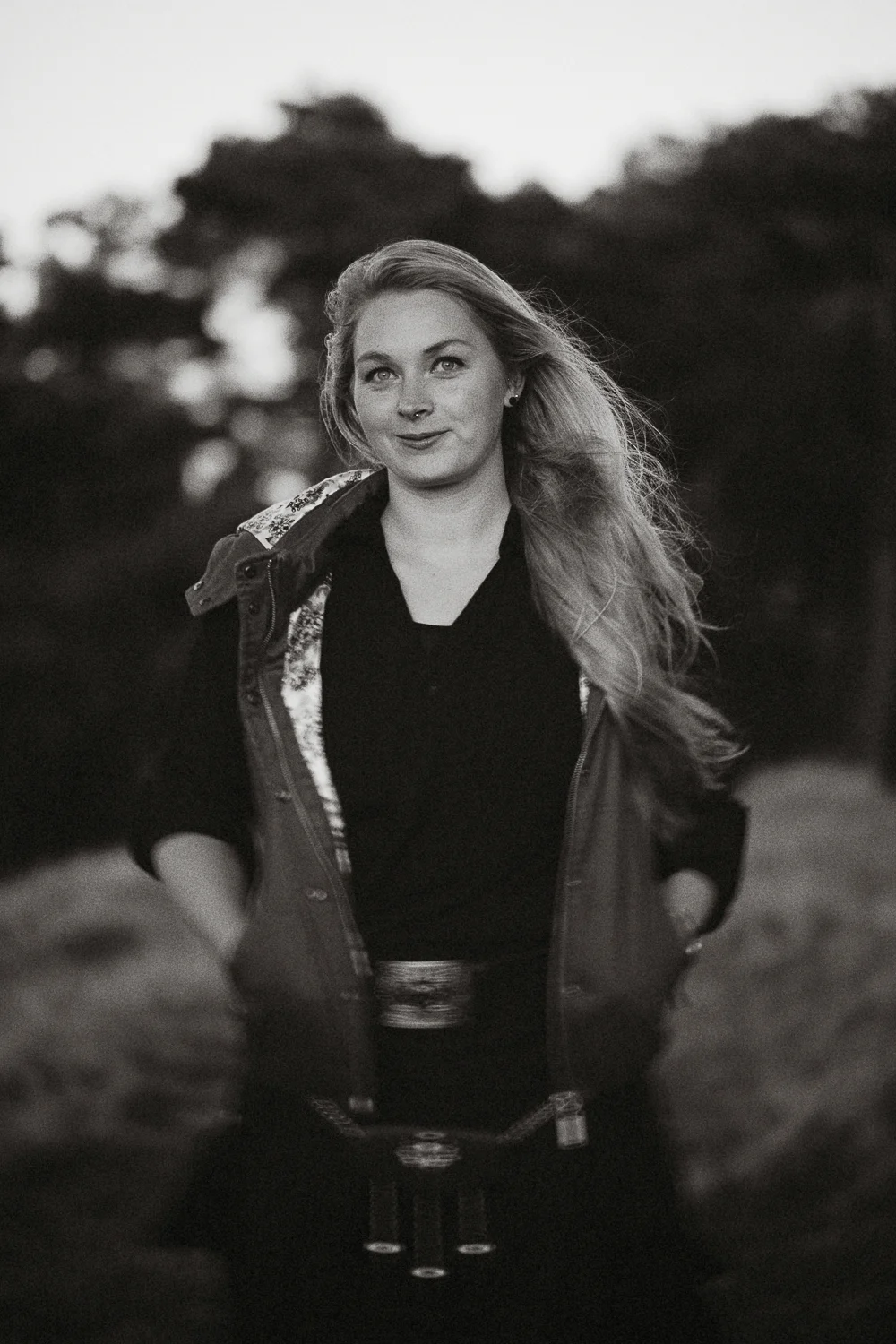 Scotland-Midlothian-Penicuik-Pentlands-Shooting Marlene
