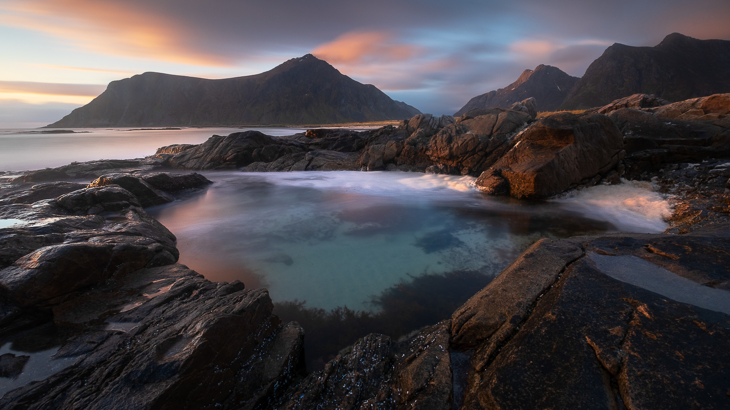 Paysage des îles Lofoten