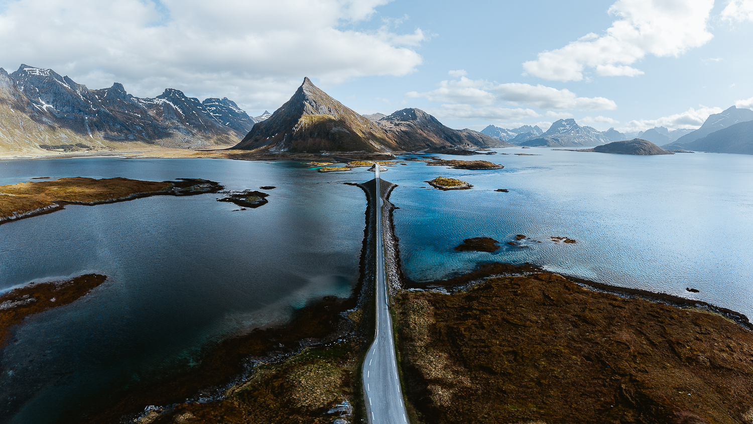 Paysage des îles Lofoten