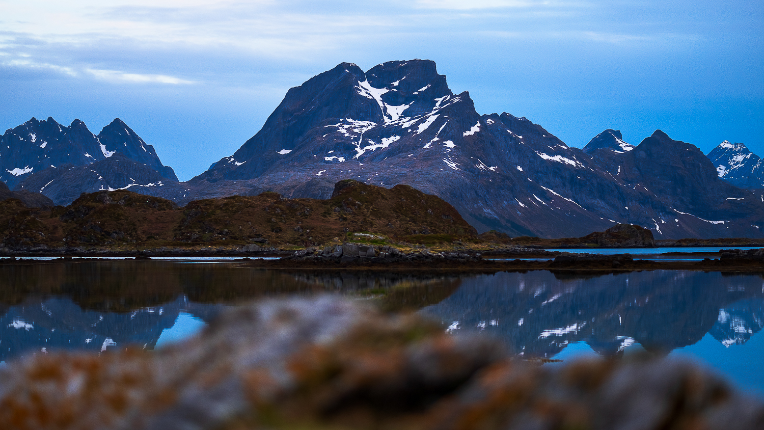 Paysage des îles Lofoten