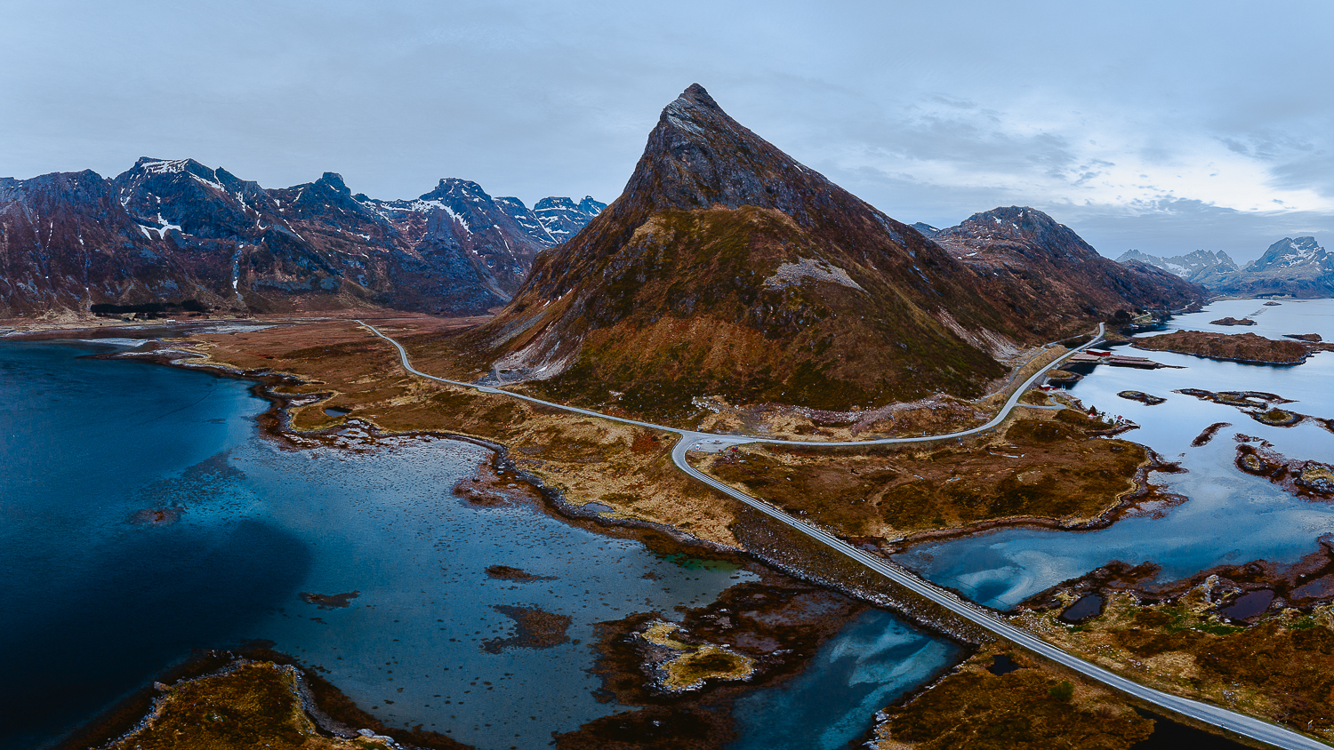 Paysage des îles Lofoten