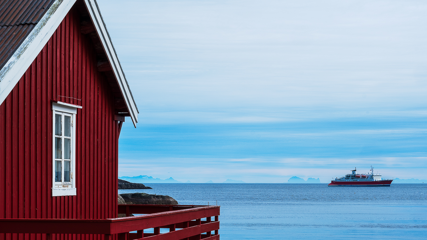 Paysage des îles Lofoten