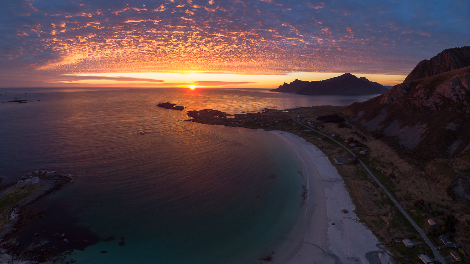 Paysage des îles Lofoten