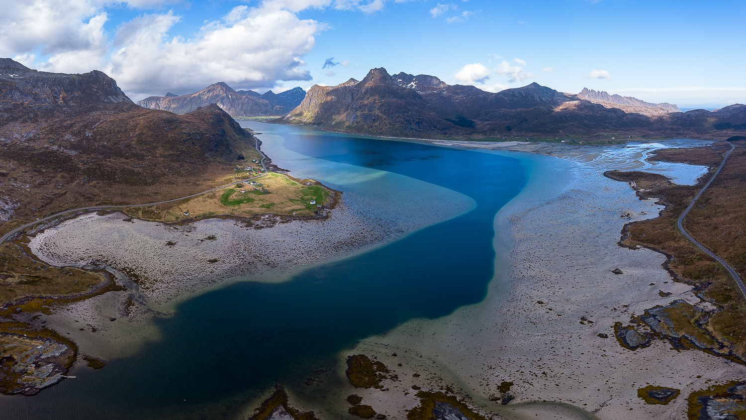 Paysage des îles Lofoten