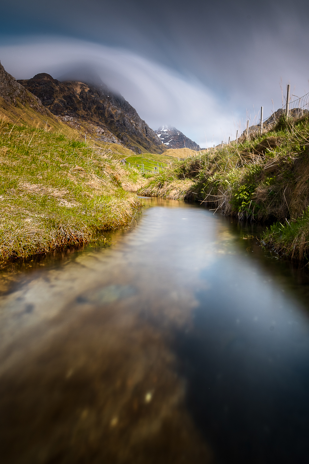 Paysage des îles Lofoten