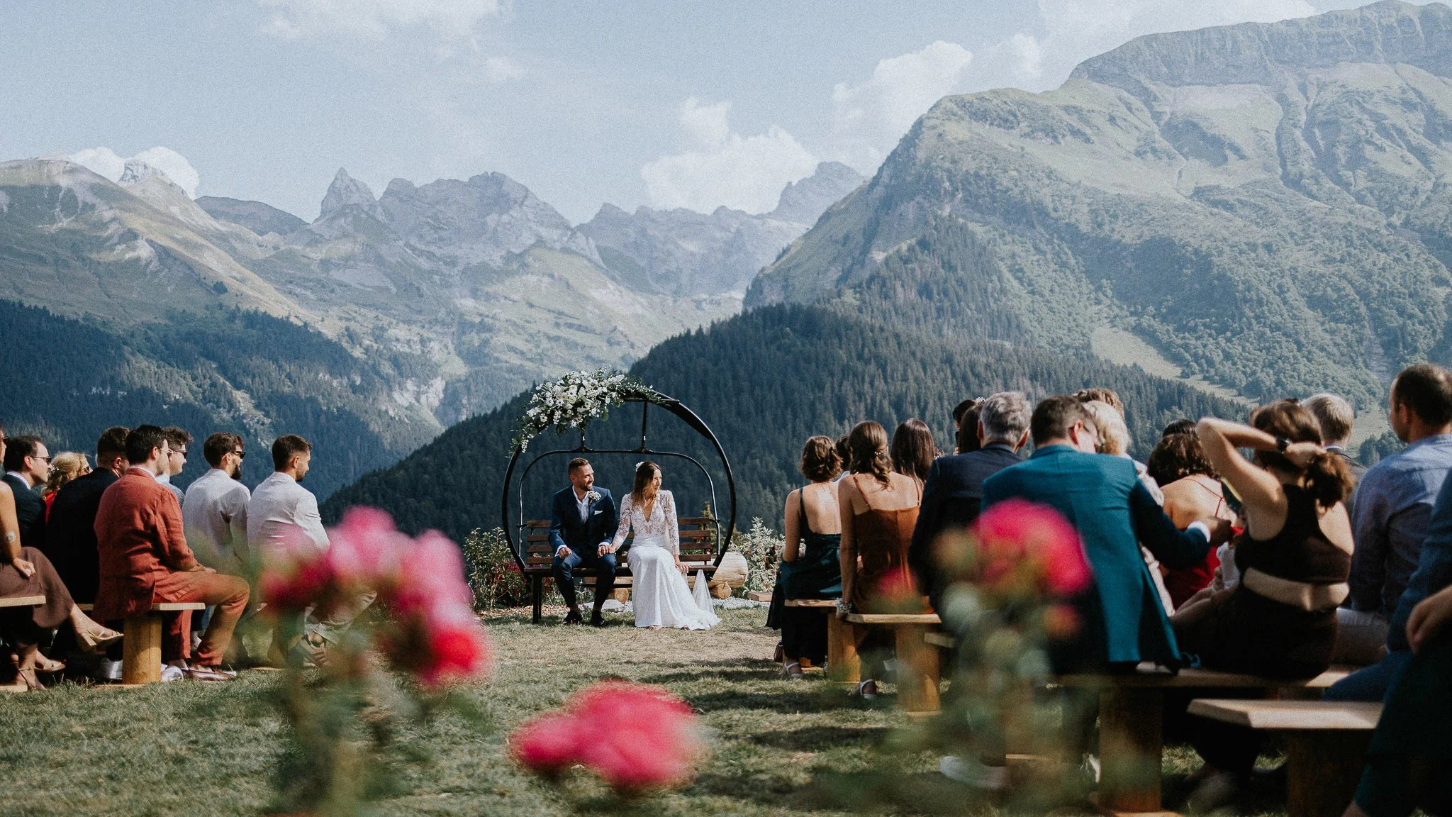 Mariage au Gîte du Passant, Le Reposoir