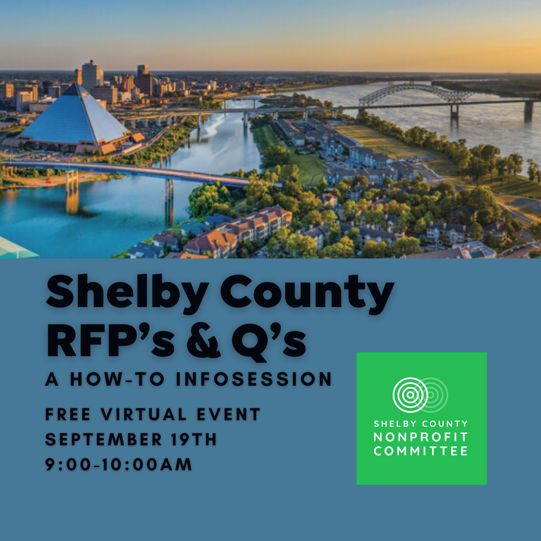 Shelby County RFP's & Q's A HowTo Infosession — Tennessee Nonprofit