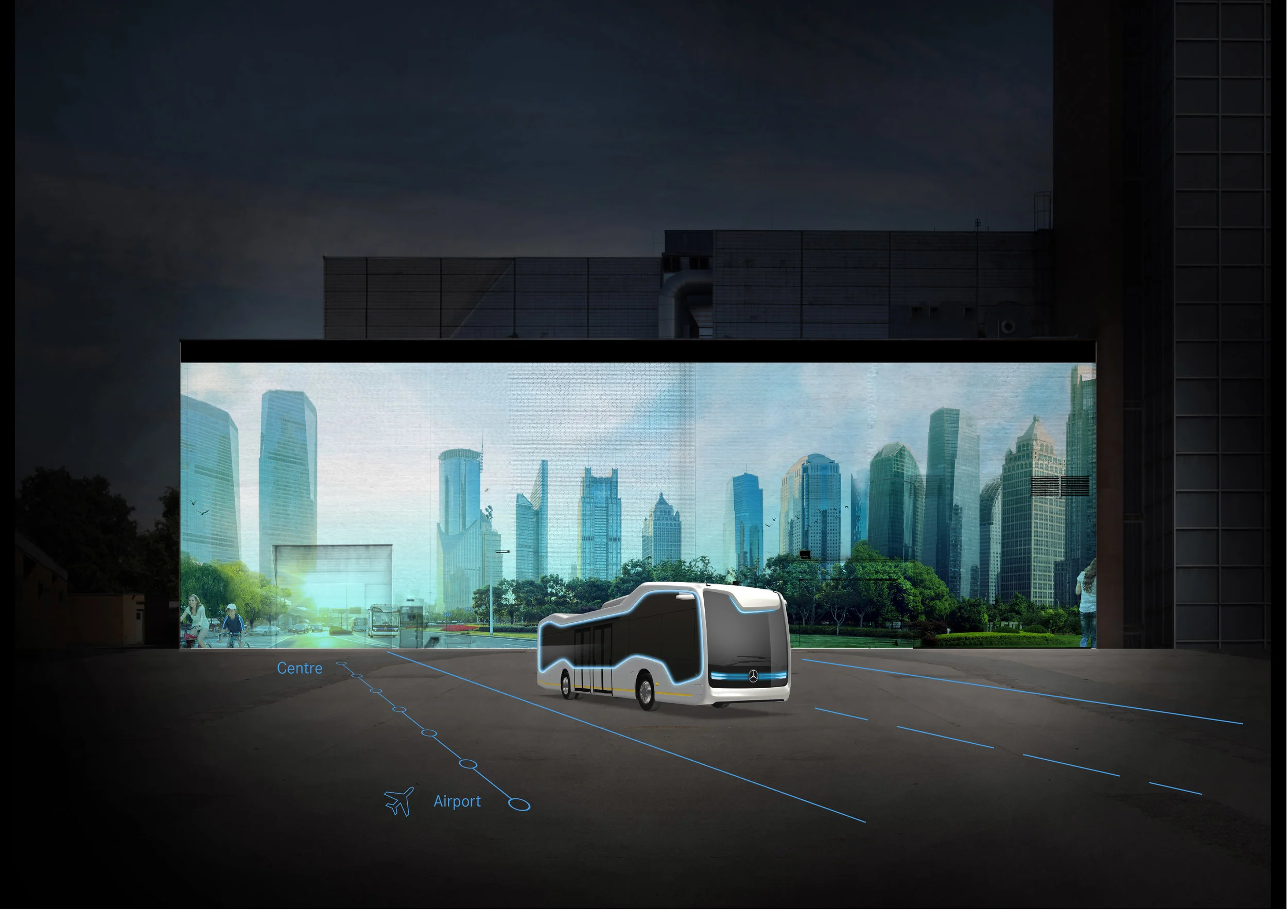 Presentation for Hartmut Schick, CEO Daimler Busses @ IAA Medianight, Hannover