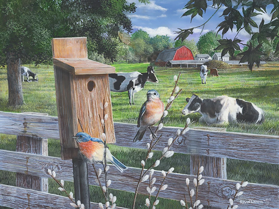  Bluebirds &amp; Cows II