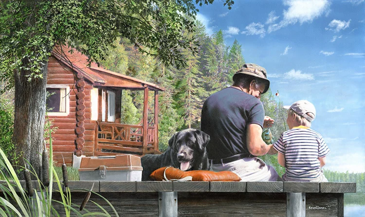 A Sunny Day With Cabin 