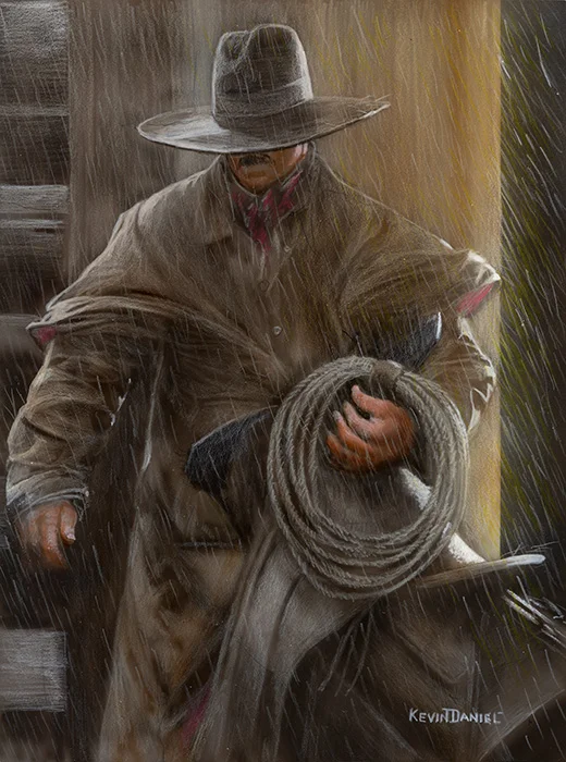 Cowboy In The Rain — The Art Of Kevin Daniel