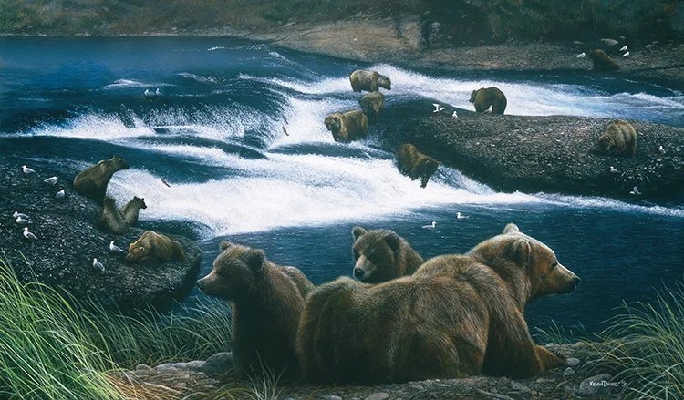 Fishing The McNeil - Grizzly Bears