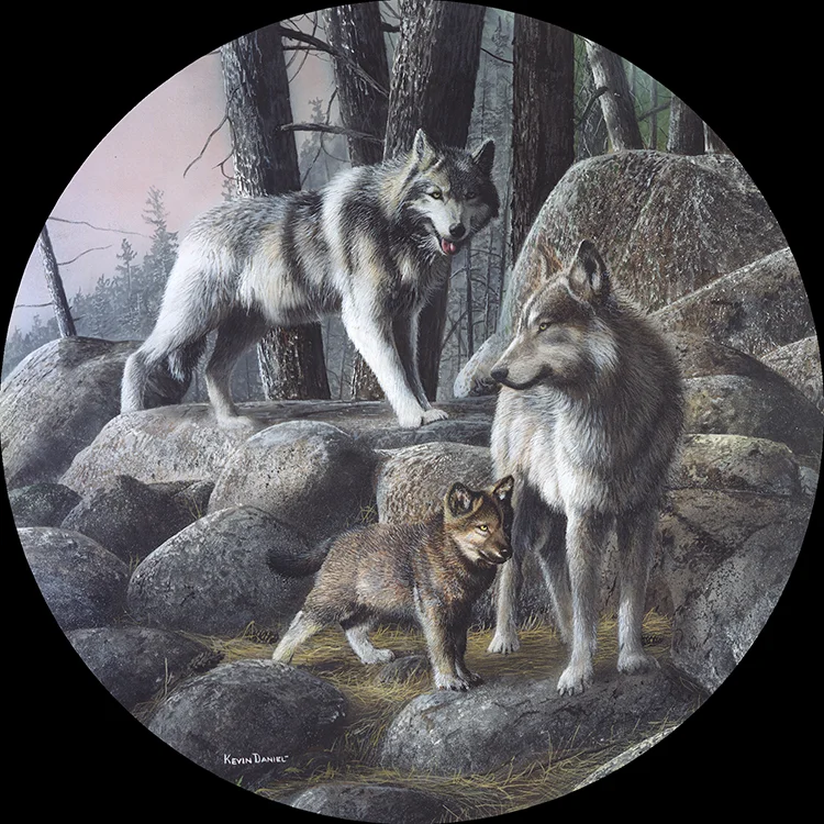 Wolves — The Art Of Kevin Daniel