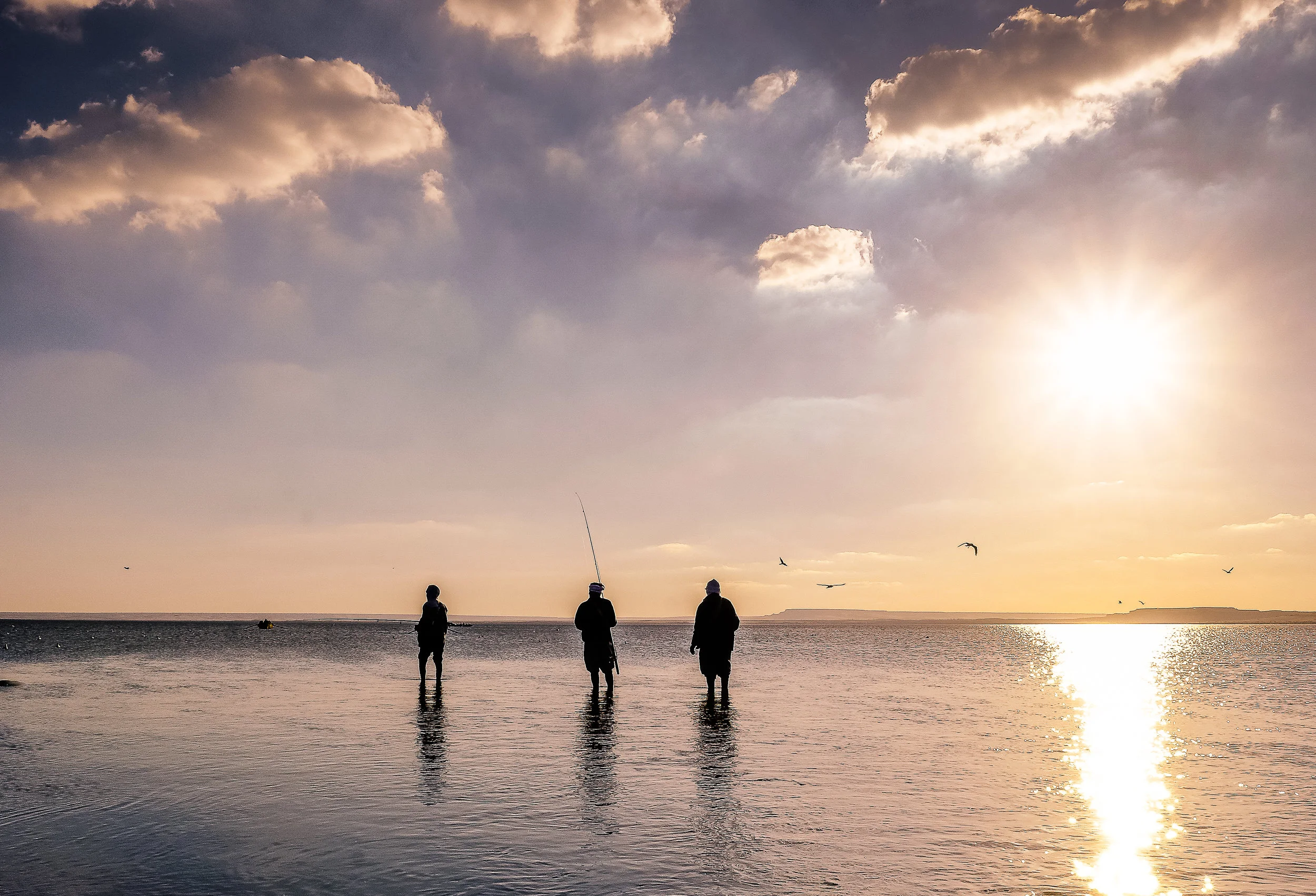 "Three Fisherman" ~ Fayoum Oasis, Egypt 2016
