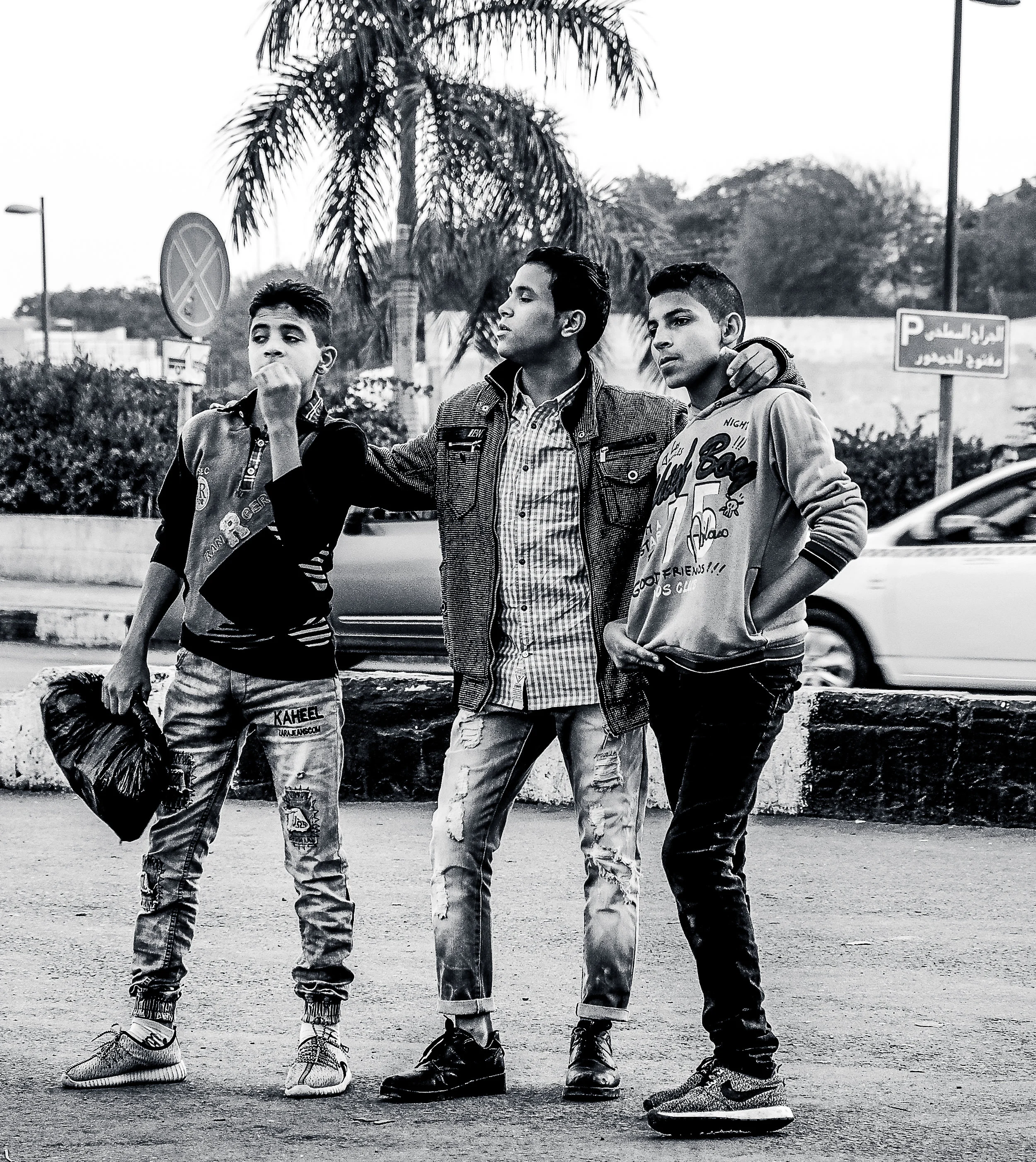 "Boys in the hood" ~ Old Cairo, Egypt 2016