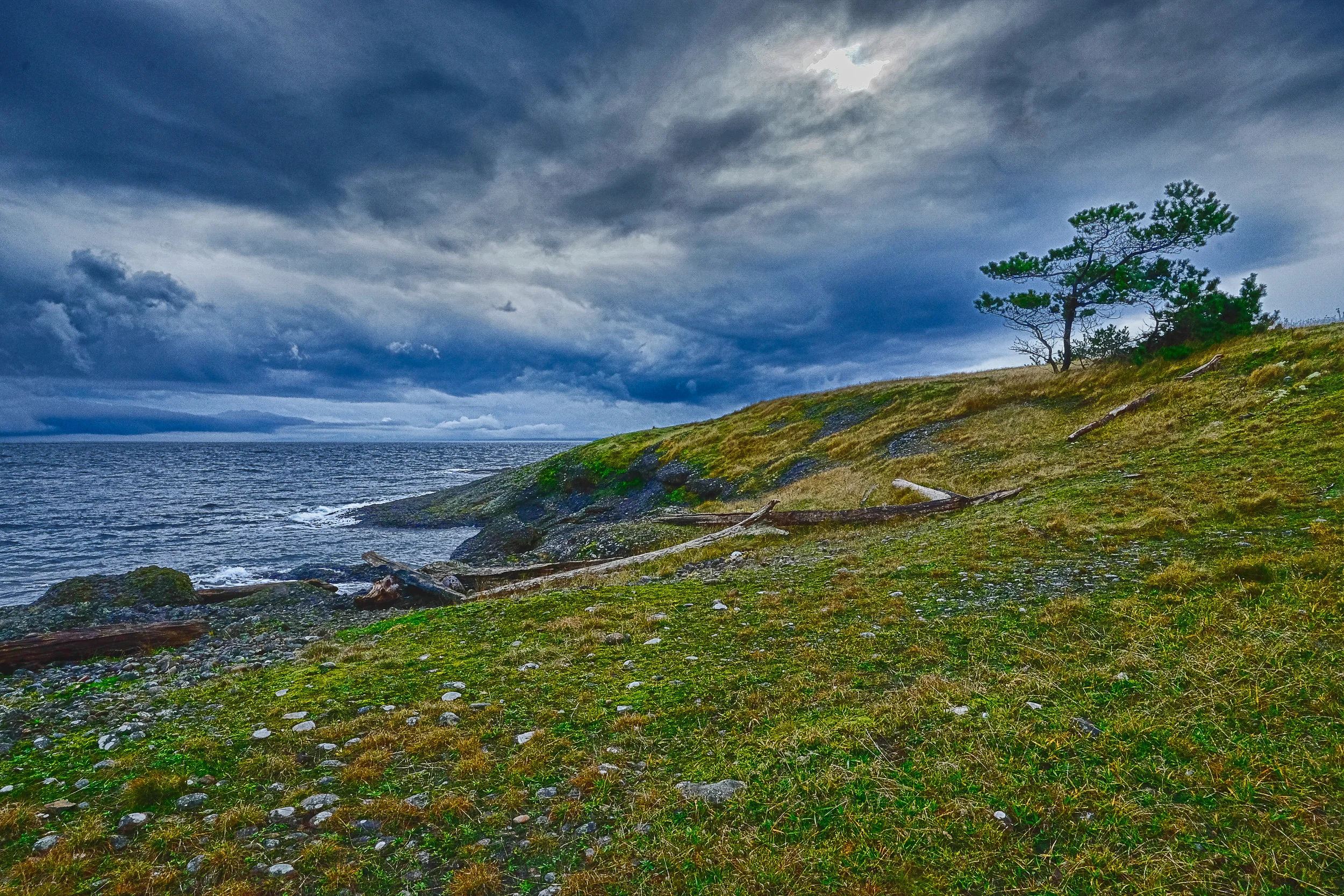 "Coming Storm" ~ Hornby Island British Columbia