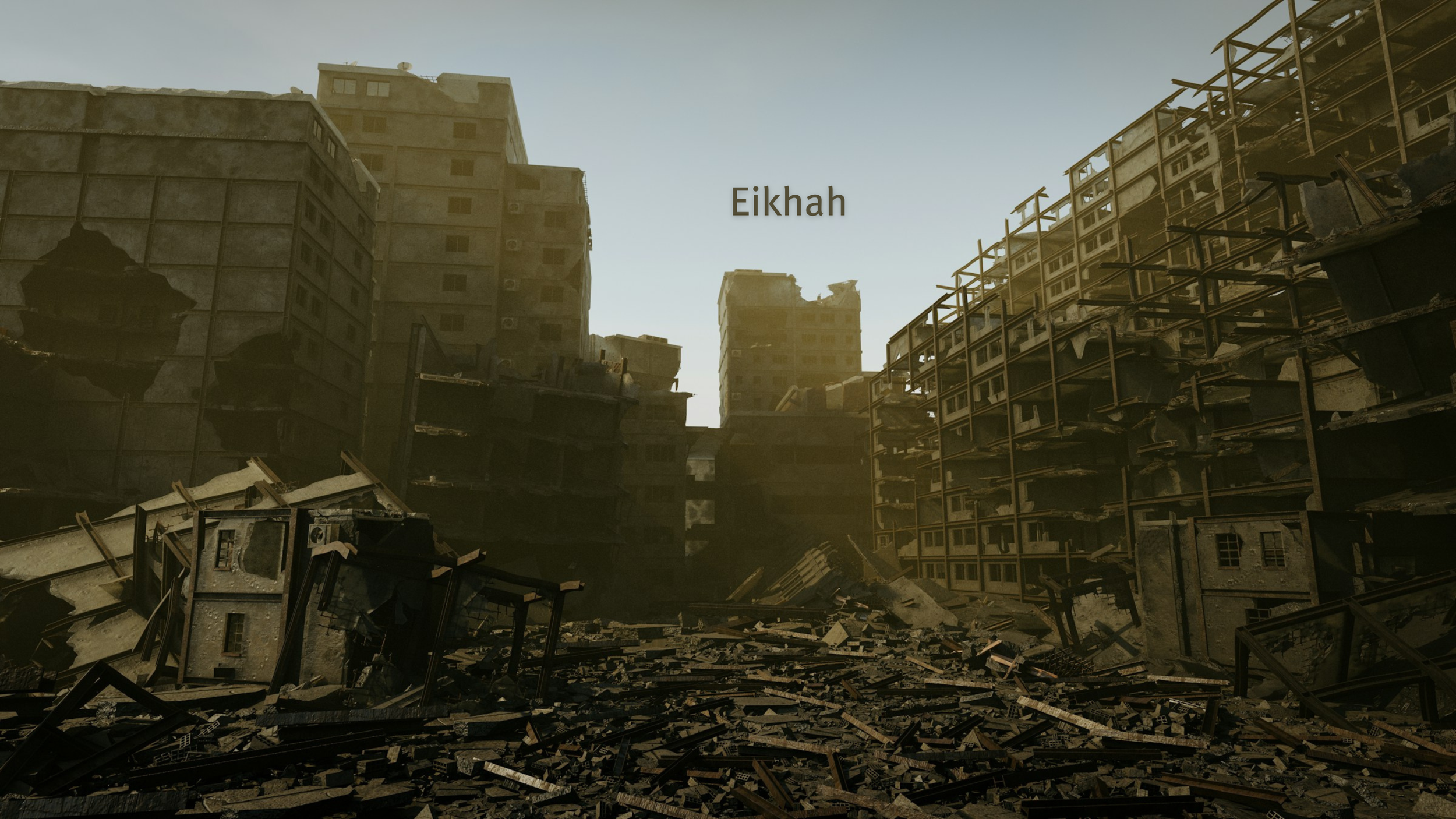 Meet The Parents Part Two: Eikhah