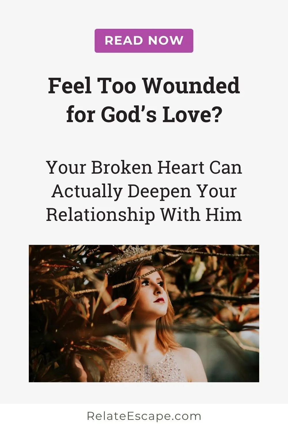 Pinterest pin with variation of blog post title and a young woman standing among the fall trees