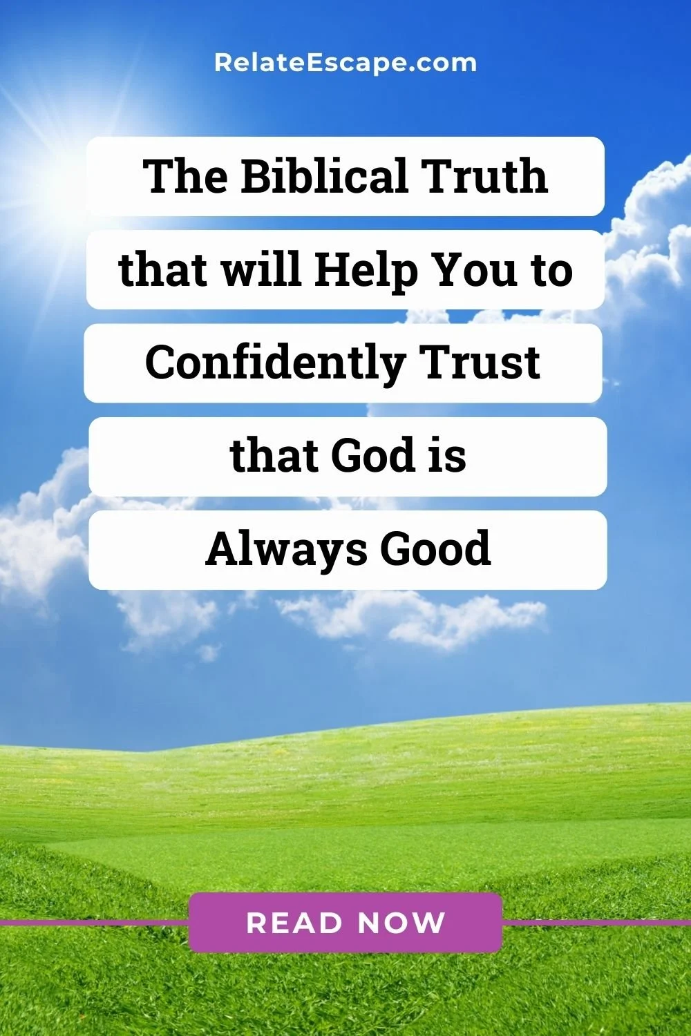 Relate Escape — The Biblical Truth that Will Help You to Confidently ...