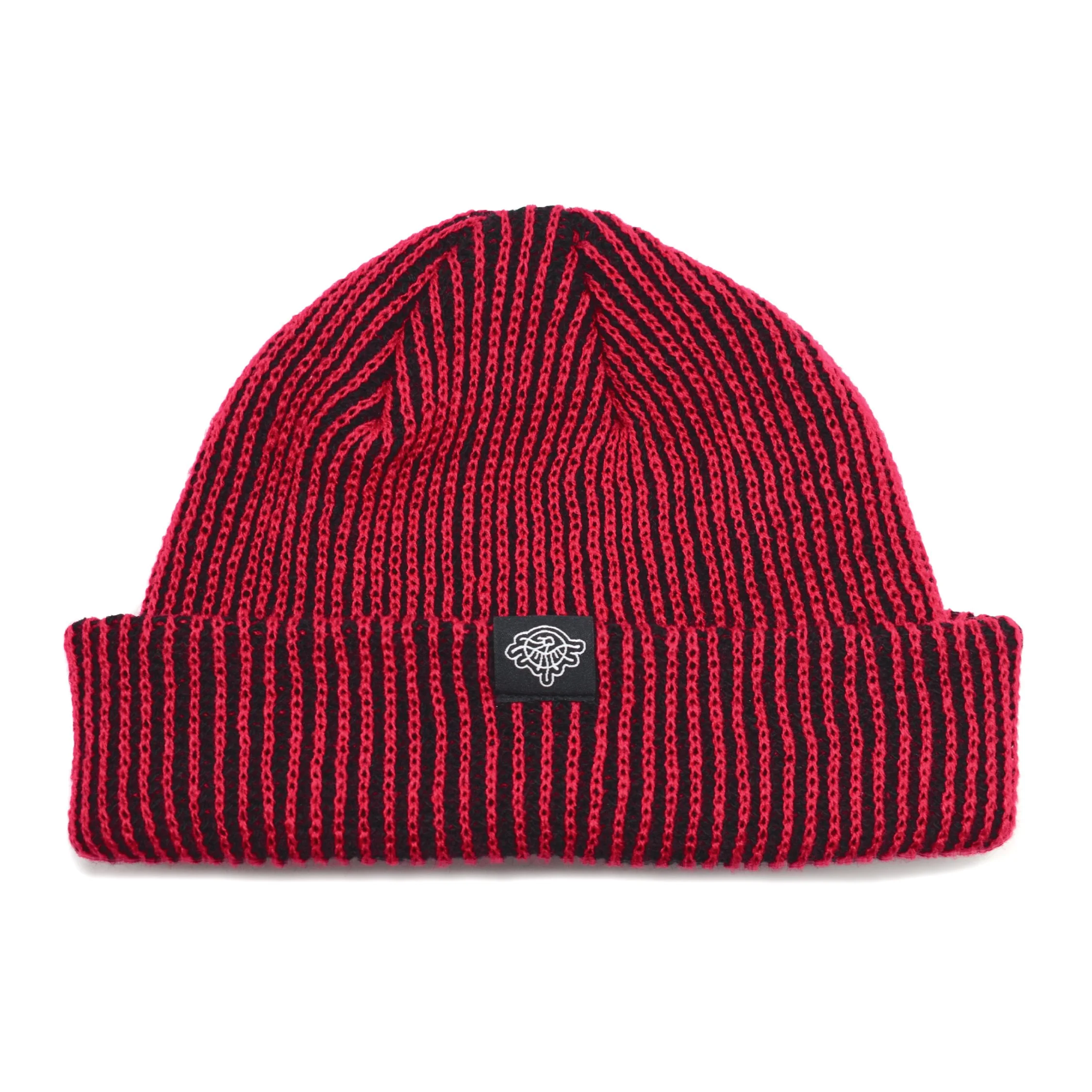 Rhialize Fisherman Beanie Red Black.jpg